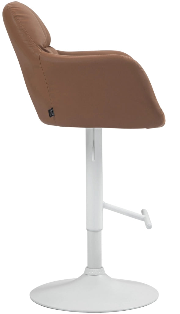 Barhocker Natoma Kunstleder weiЯ