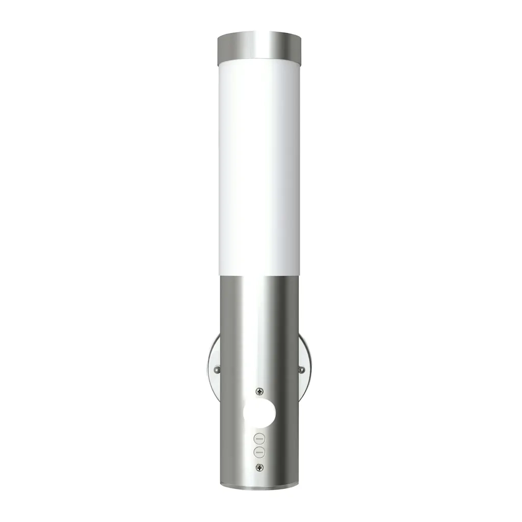 Applique da Esterno con Rilevatore di Movimento in Acciaio Inox 40371