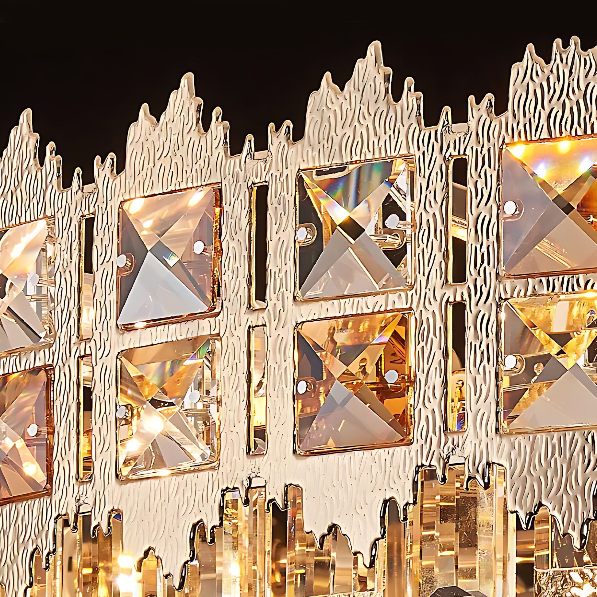 Lampada Cristal G049-cp 60cm