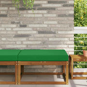 Cuscino per divano da esterno Verde 80 x 80 x 8 cm Poliestere