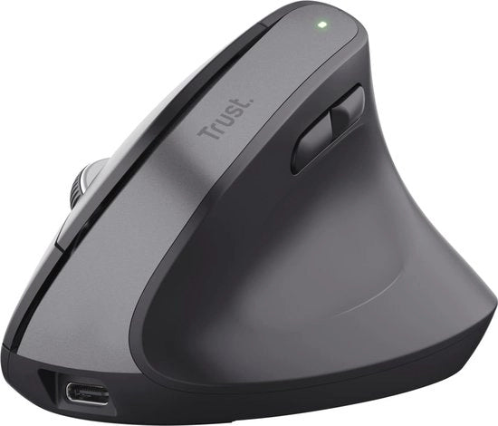Mouse wireless ergonomico per PC - Verticale, Ricaricabile, Duraturo, 3 dispositivi da collegare
