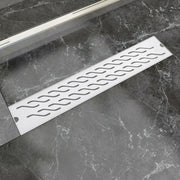 Canaletta di Drenaggio Lineare Doccia 630x140 mm Acciaio Inox 142184