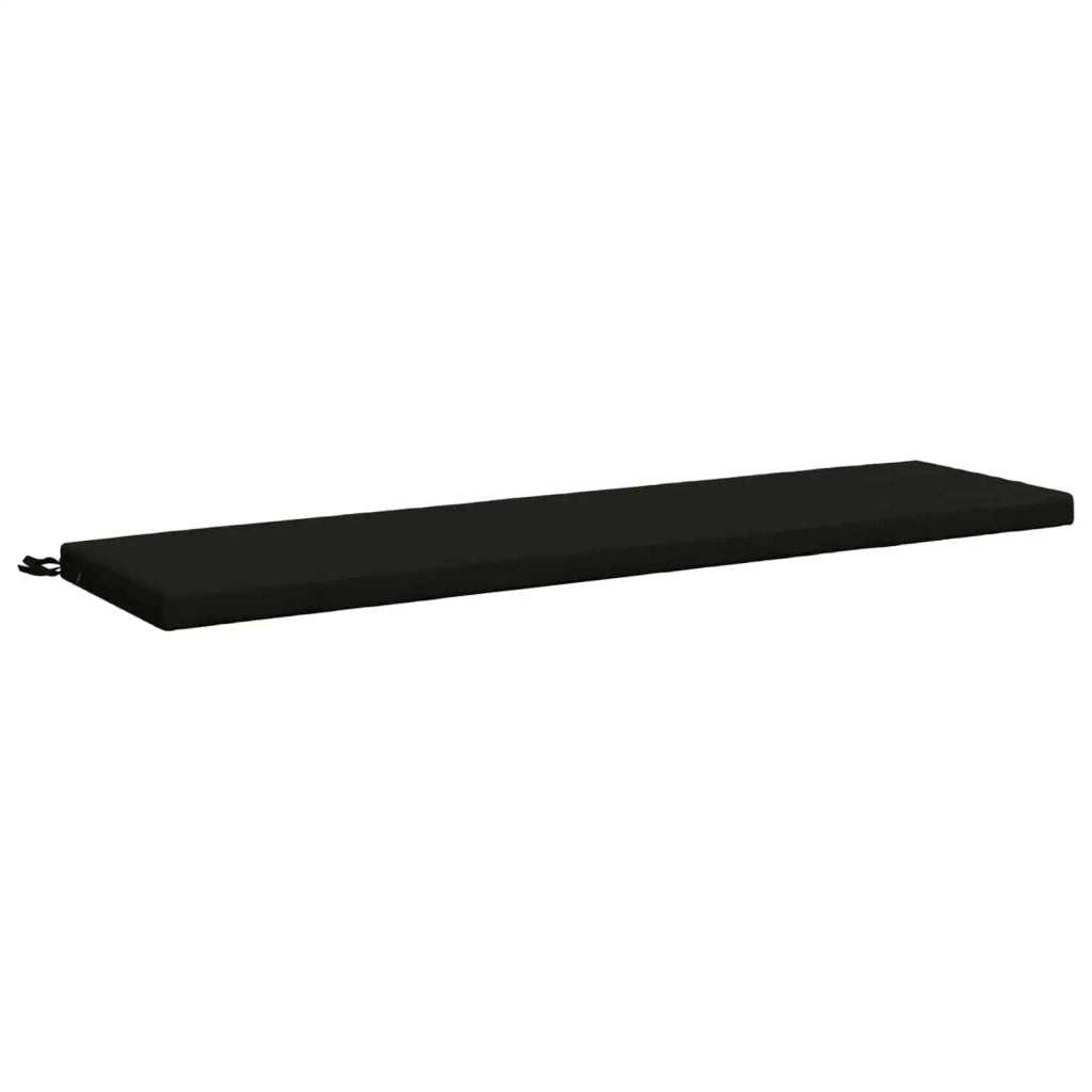 Cuscini per Panchina a 2 Pezzi SOEST 2 pz 100% Poliestere Nero 949037