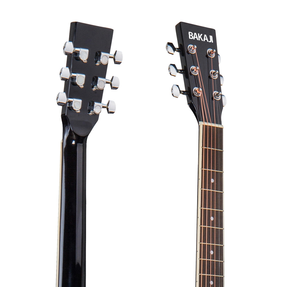 Chitarra Acustica Elettrica 41" Sunburst Equalizzatore Kit Corde Plettro Tracolla