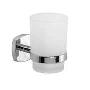 PORTA SPAZZOLINI STARTER- Cromo cm 6,7 x h.9,6 x 10,5- METAF- pezzi 1