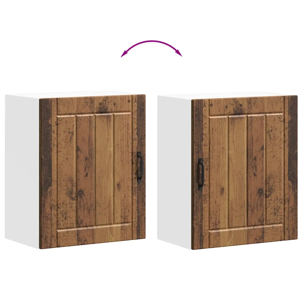 Pensile da Cucina Lucca Legno Antico in Legno Multistrato 853813
