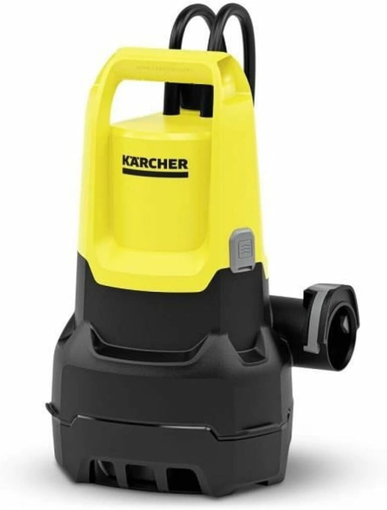 Kärcher Elettropompa a Immersione SP 16.000 Dirt, Portata 16.000 l/h, Profondità di Immersione max. 7 m, Filtra Particelle di Dimensioni Fino a 20 mm, Altezza Acqua Residua 25 mm, Pressione 0,8 bar