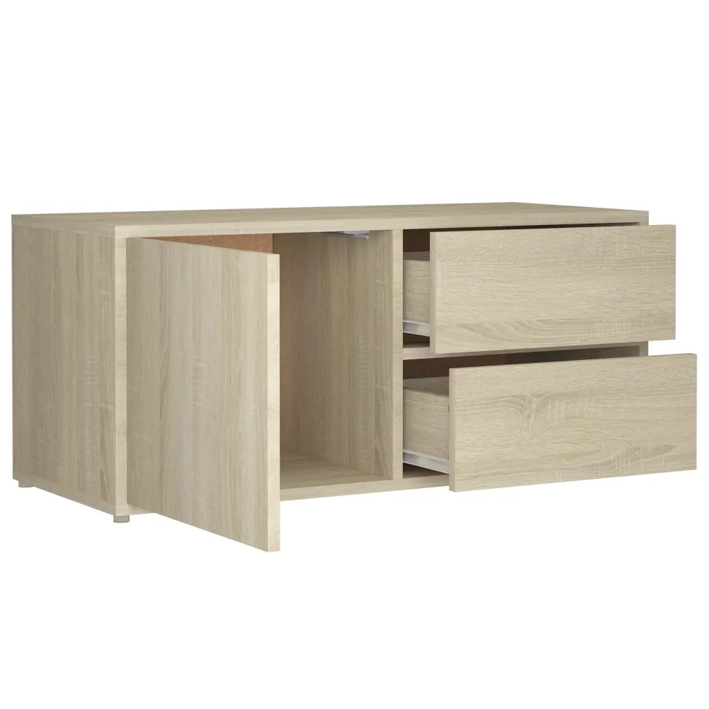 Mobile TV | Armadietto TV | Mobile Porta TV Rovere Sonoma 80x34x36 cm Legno Multistrato
