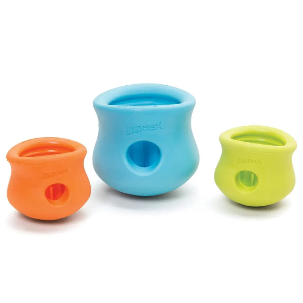 West Paw Giocattolo per Cani con Zogoflex Toppl Verde Mela S