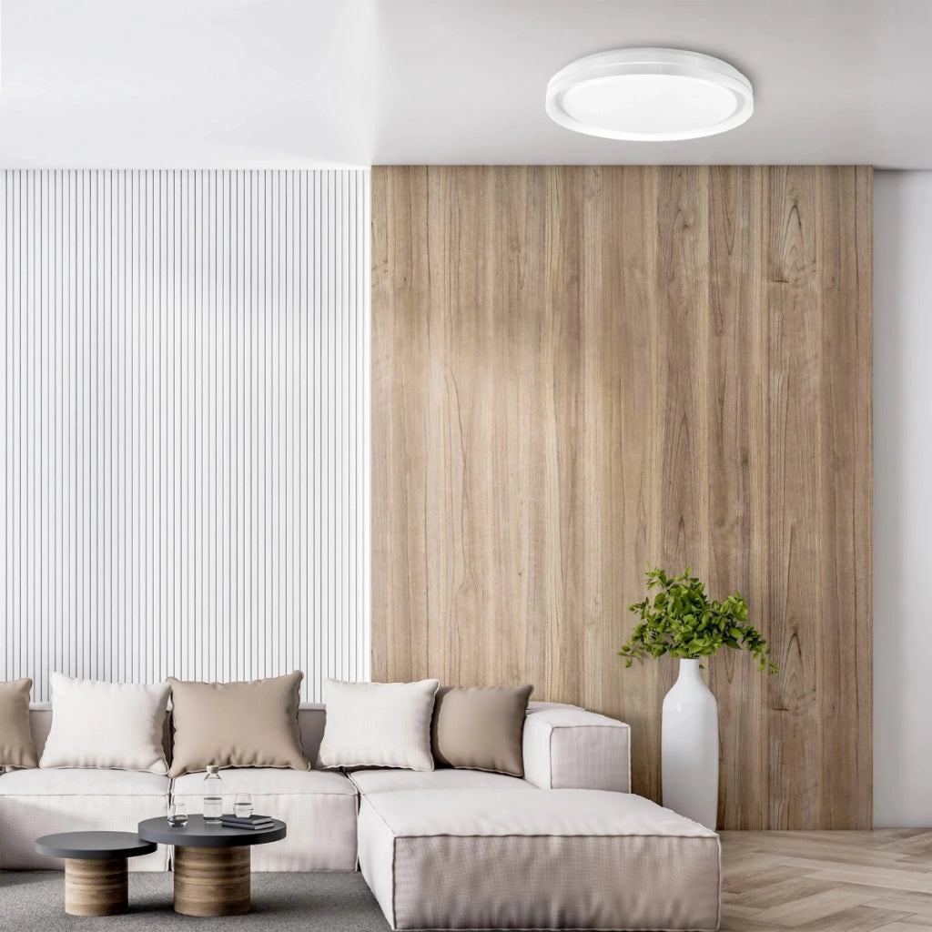 Plafoniera LED 72W tonda 48cm con telecomando CCT IP44