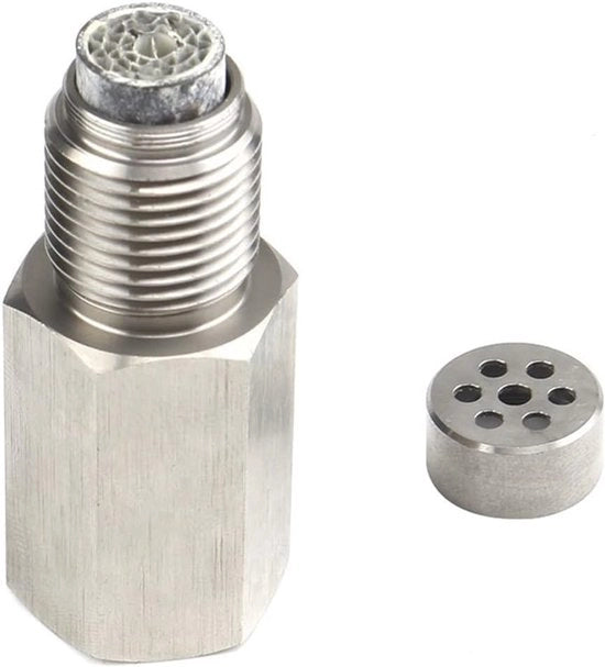 Adattatore Sensore O2 Serie - Sensore di Ossigeno per Auto - M18x1.5 - Simulatore Catalizzatore - Risoluzione Codice Foul CEL - Per Uso Professionale