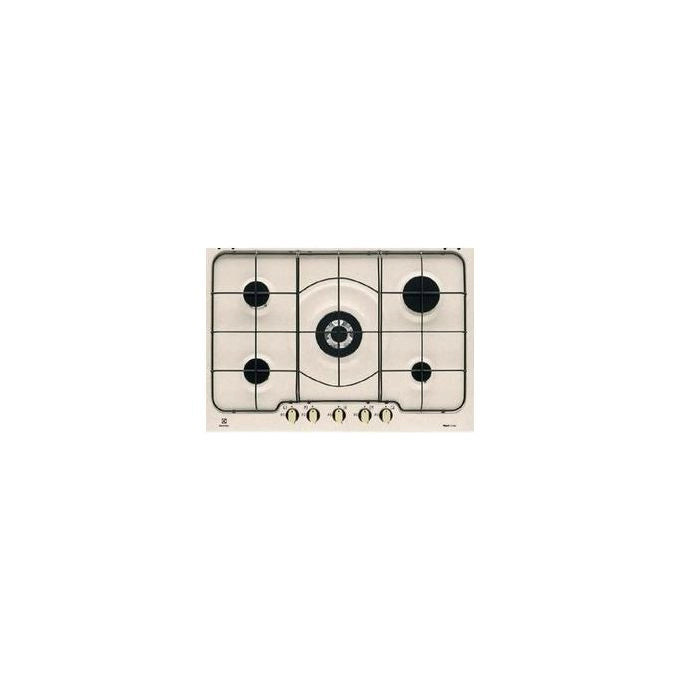 Electrolux RGG 7253 OON piano cottura Sabbia Da incasso 75 cm Gas 5 Fornello(i)