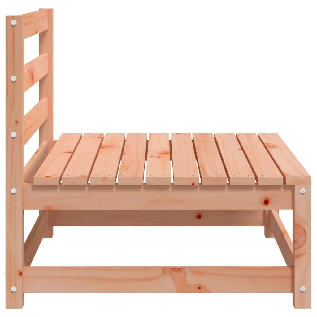 Divani Giardino Senza Braccioli 2pz 70x70x67cm Massello Douglas 837926