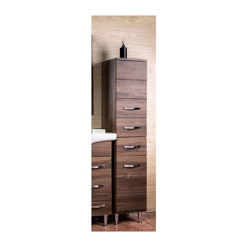 COLONNA ANTONELLA 2 ANTE + 2 CASSETTI 160 NOCE- 1,0 pz