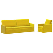 Set di divani 2 pcs Giallo Velluto (V) 3433236