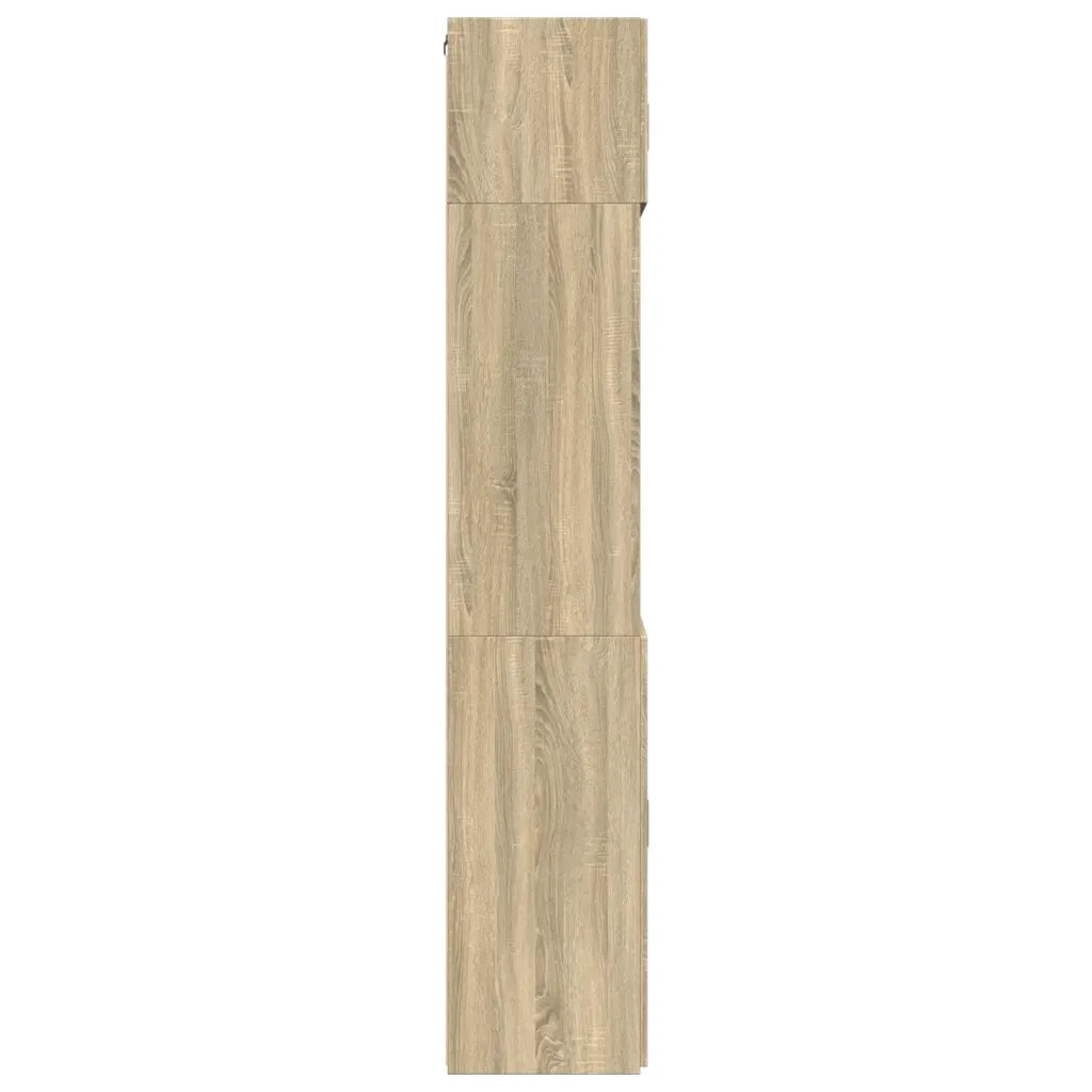 vidaXL Armadietto Rovere Sonoma 80x42,5x225 cm in Truciolato