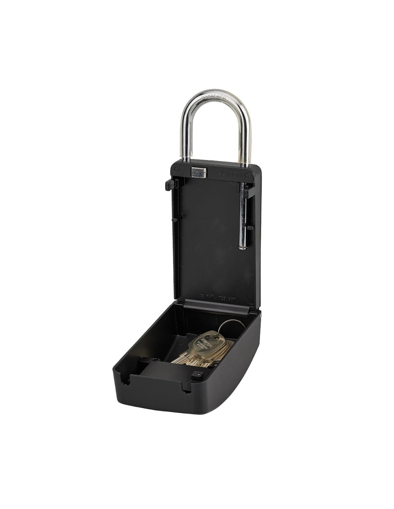 Cassetta portachiavi keybox da esterno con chiusura a lucchetto, per chiavi portone B&B - THIRARD