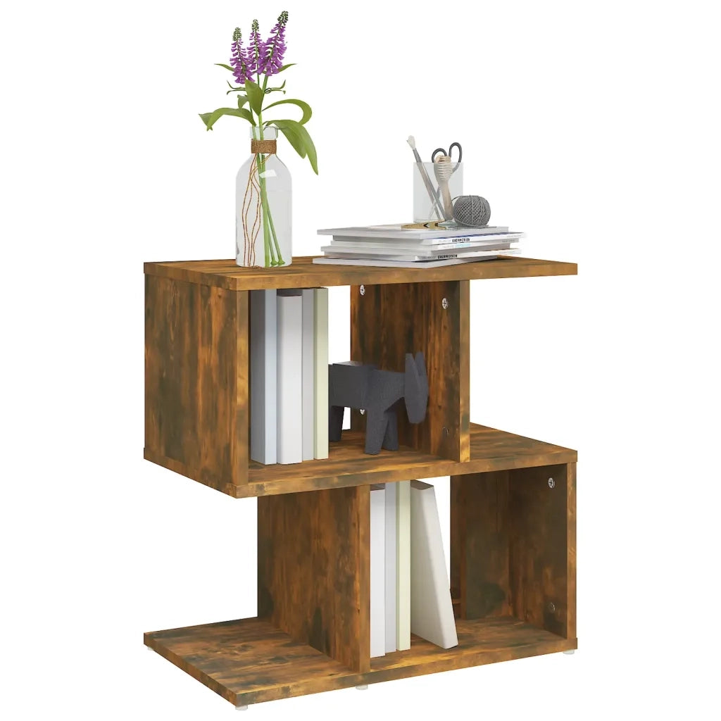 Comodini Rovere Fumo 2pz 50x30x51,5 cm in Legno Multistrato 815829