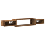 Mobile TV da Parete | Armadietto TV | Mobile Porta TV A Parete | Armadietto TV | Mobile Porta TV Legno antico 140 x 28 x 21 cm