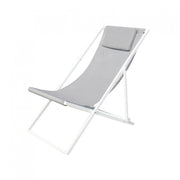 Sdraio Avana 97x52x76 h cm in Textilene Bianco