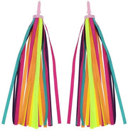 Streamer Colorato per Manubrio di Bicicletta per Bambini, 2 Pezzi | Accessori per Bicicletta per Ragazze e Ragazzi | Pneumatici per Bicicletta Extra Lungo - 27 cm