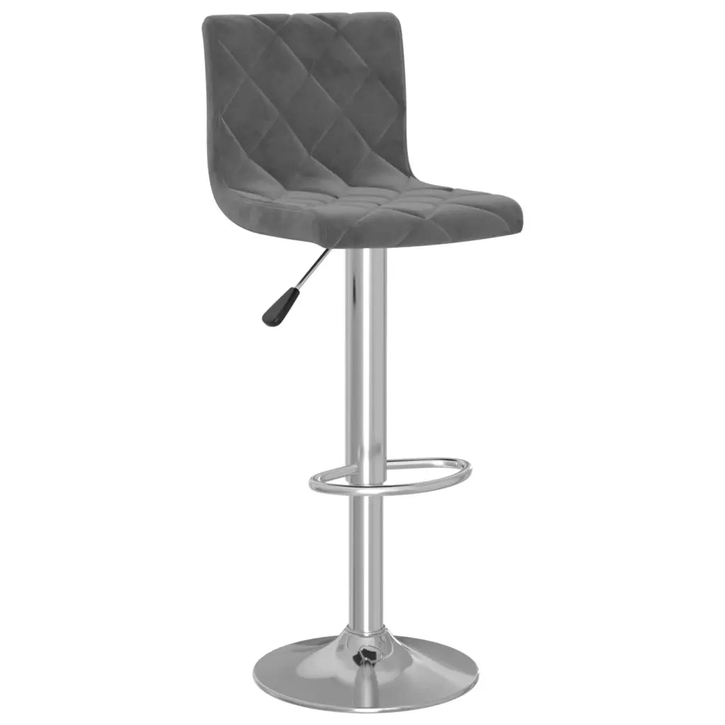 Sgabelli da Bar 2 pz Verde Scuro in Velluto cod mxl 55304