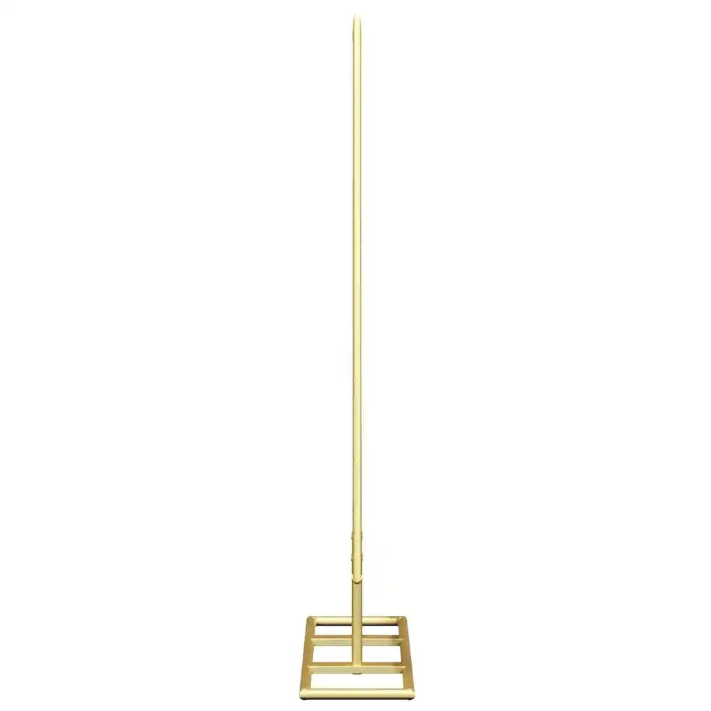 Albero di Natale in metallo con supporto Oro 60 cm