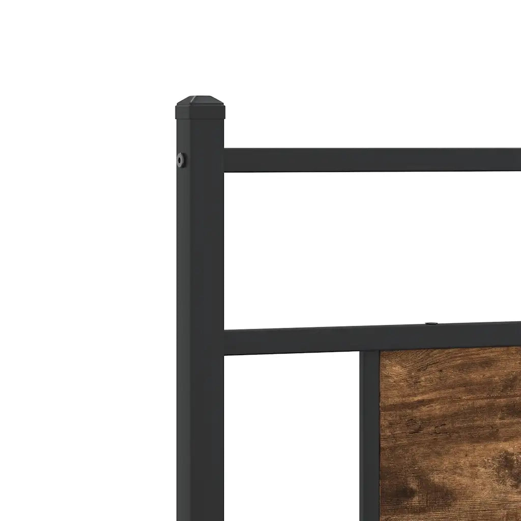 Giroletto senza Materasso Rovere Fumo 90x190 cm in Truciolato