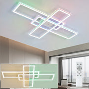 ZMH Lampada da soffitto plafoniera LED dimmerabile RGB telecomando per soggiorno camera letto