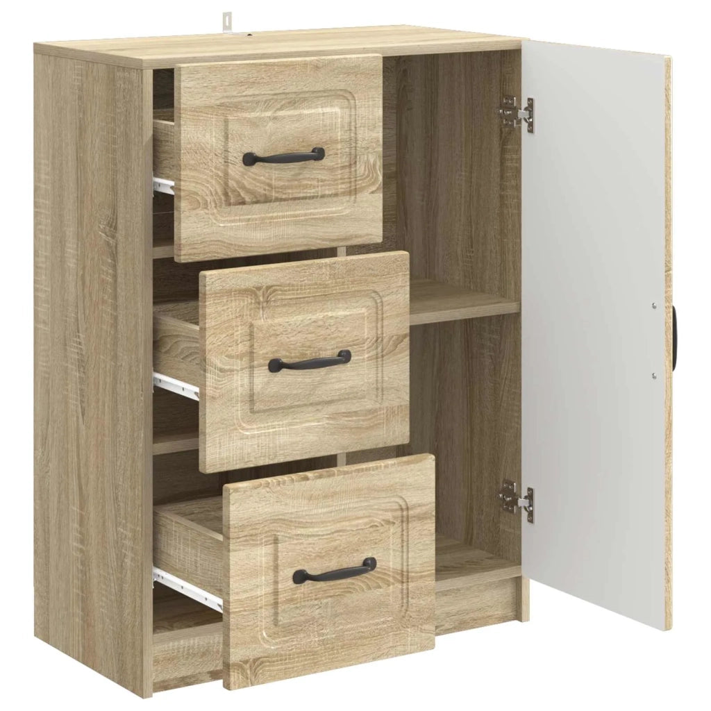 Credenza Rovere Sonoma 66 x 34,5 x 87 cm Legno ingegnerizzato