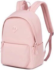 Borsa da spalla unisex – Zaino leggero impermeabile 20L per scuola, viaggio e città | Design compatto (Rosa)