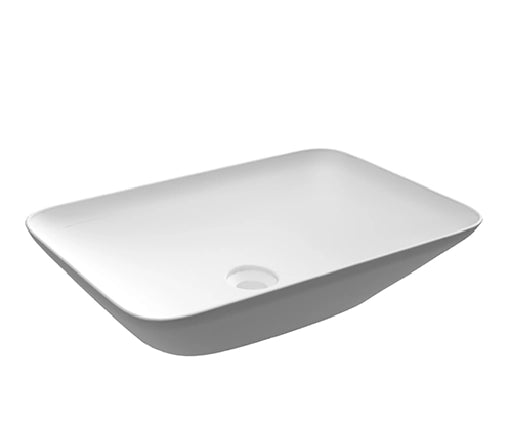 Lavabo appoggio rettangolare Rak Ceramics - Bianco