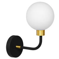 Lampada Da Parete APP1301-1W Black Gold
