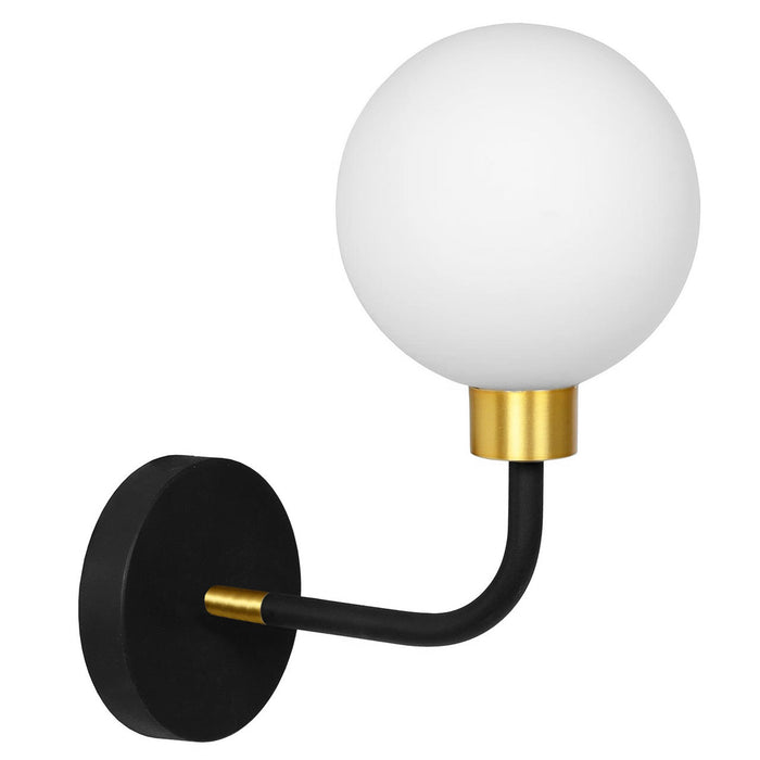 Lampada Da Parete APP1301-1W Black Gold