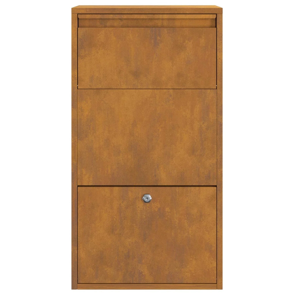 Cassetta per pacchi con archiviazione Ruggine 44 x 22 x 82 cm CFW1888014