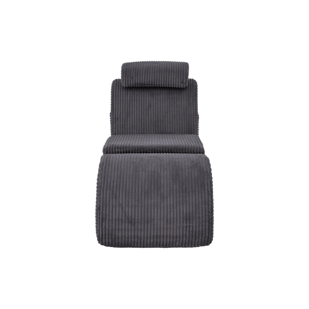 Poltrona Relax Ergonomica ¨C MINIMAL ¨C Tessuto Grigio Scuro