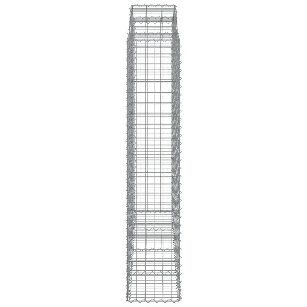 Cesto Gabbione ad Arco 200x50x200/220 cm Ferro Zincato 153500
