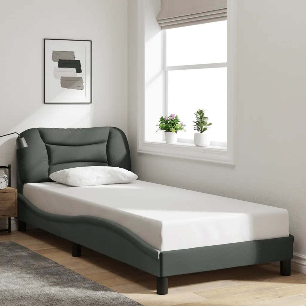 Giroletto con LED senza Materasso 80x200 cm Tessuto