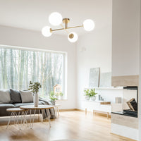 Lampada APP1248-4CP Gold