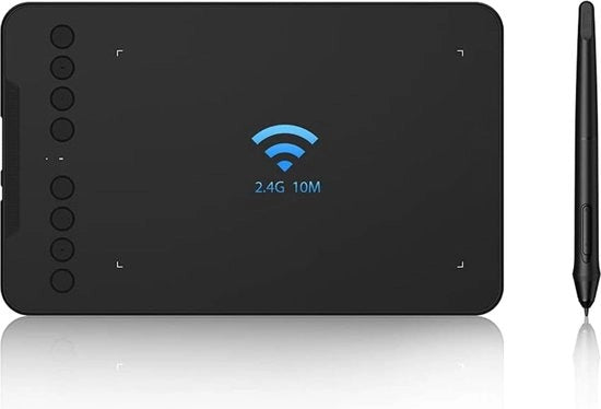 Tavola grafica da disegno - Tablet da disegno - Bluetooth - 8192 livelli - Controllo inclinazione - Con penna da disegno avanzata - Tavola da disegno