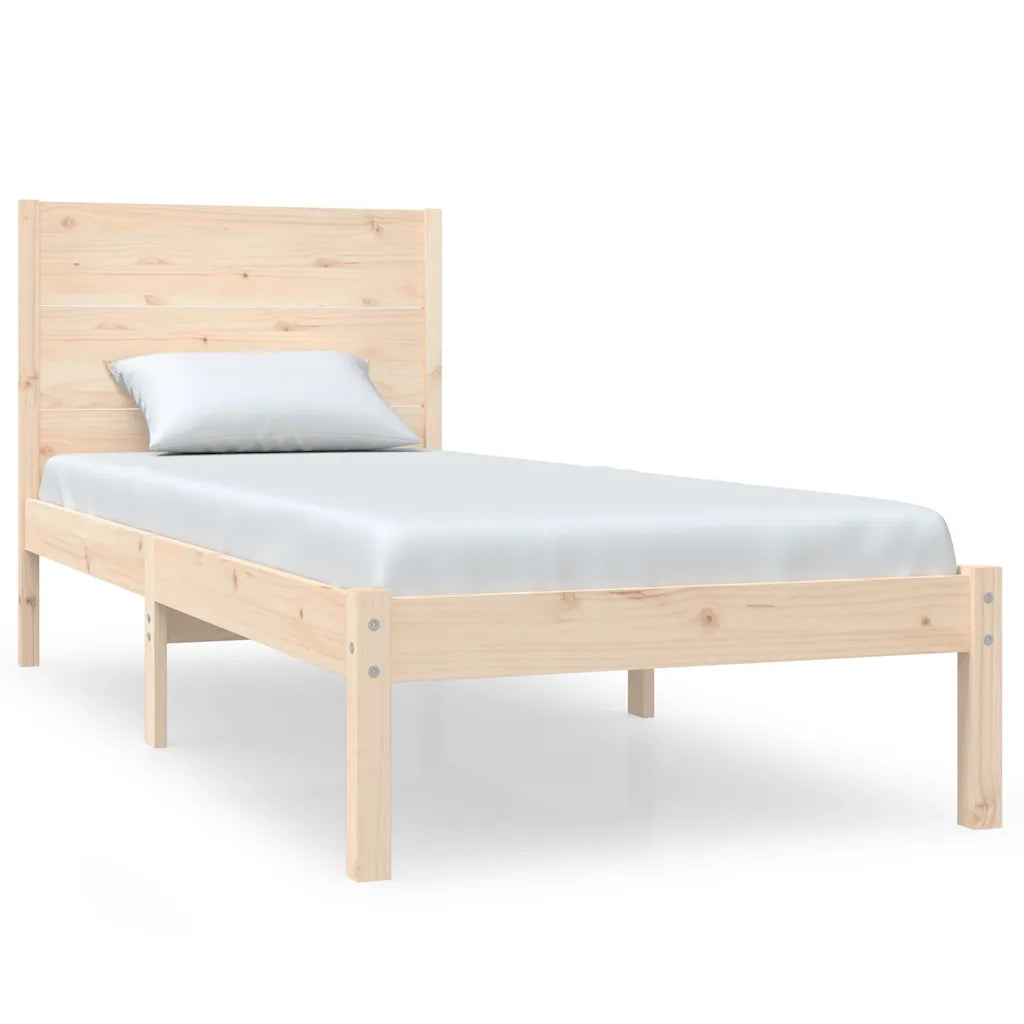 Giroletto senza Materasso 90x200 cm in Legno Massello di Pino 3104138