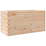 Fioriera | Cassetta per fiori | Vaso da Giardino 90x40x45,5 cm in Legno Massello di Pino