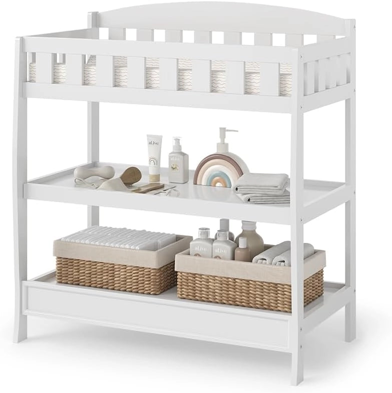 Fasciatoio Nesty, Bianco, 89 x 99.5 cm