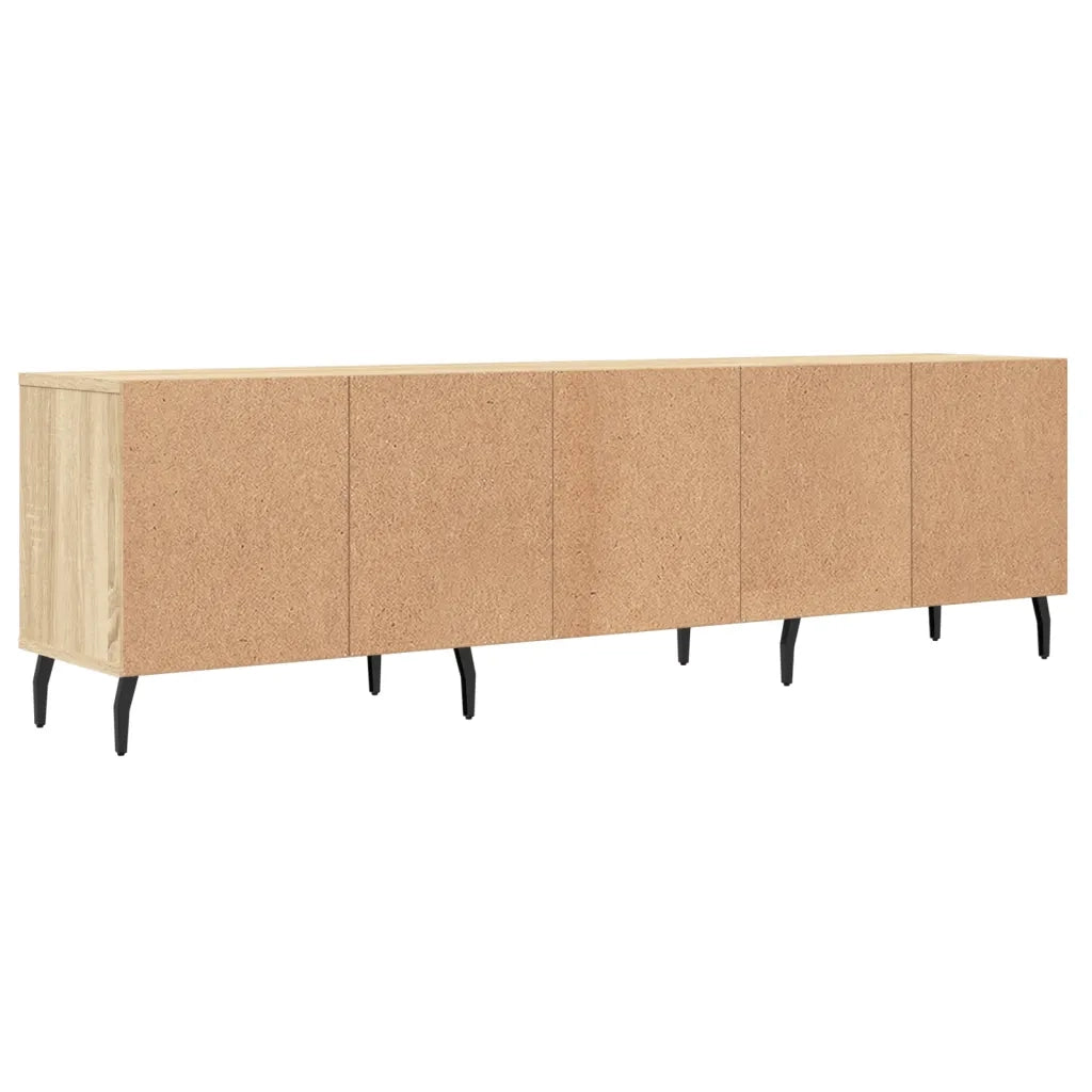 Mobile Porta TV Rovere Sonoma 150x30x44,5 cm Legno Multistrato 831295