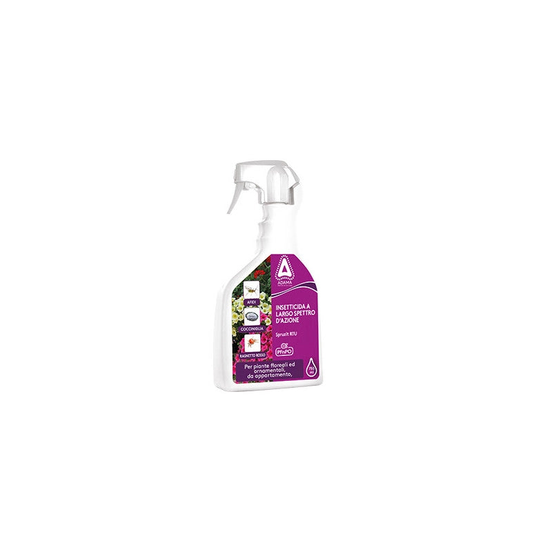 Insetticida naturale Spruzit Piretro – 750ml – Adama – Protezione efficace per piante ornamentali
