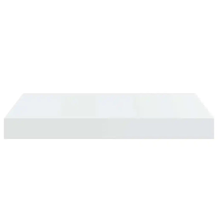 Scaffali a Parete 2 pz Bianco Lucido 40x23x3,8 cm in MDF cod mxl 46147