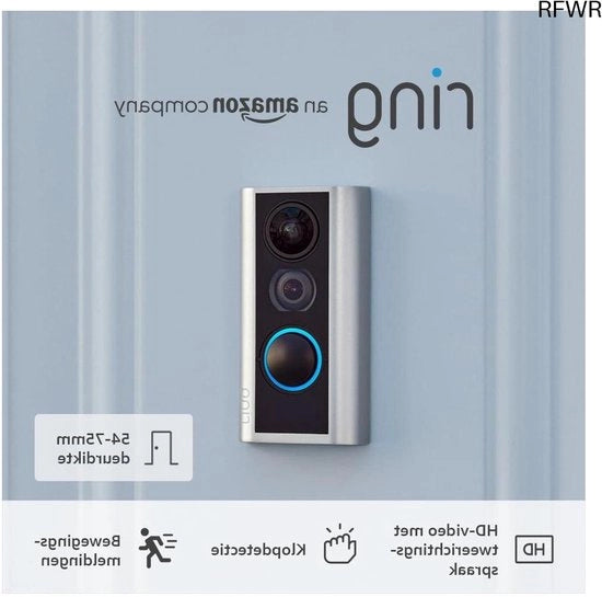 Casa e Giardino - Cassetta di Sorveglianza con Video 1080p HD - Per Porte con Fissaggi Standard