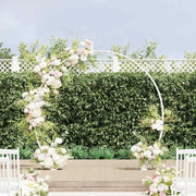 Arco Nuziale Bianco 223 x 45 x 201 cm Acciaio