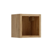 Cubo di arredamento bagno VANO 20 cm quercia sospeso con nicchia
