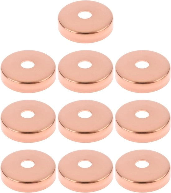 Elettrodo in Rame di Fine 1" con Foro 1/4" | Connettori per Sistemi Idraulici e Pneumatici | Set da 10 Pezzi